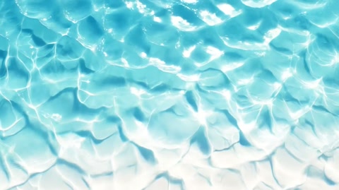 Top-Down Beach Wave Scene