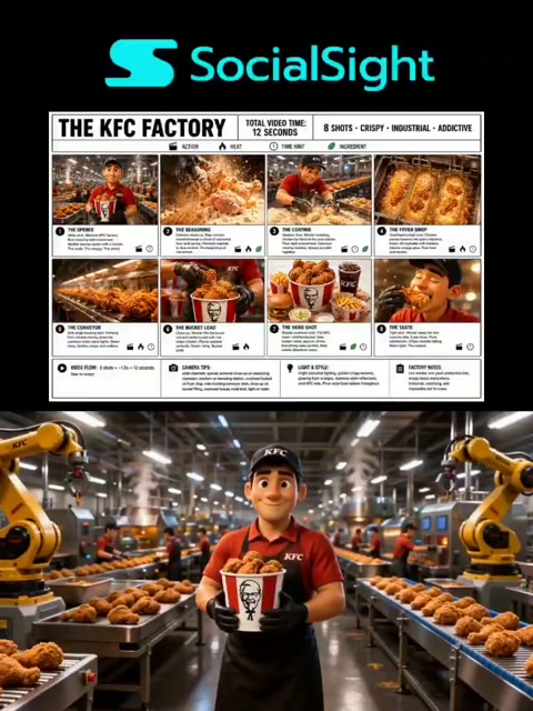 KFC Factory Storyboard
