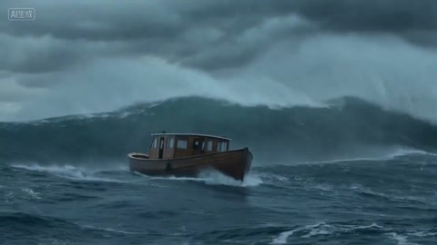 Fishing Boat with Giant Tuna