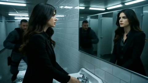 Assassin Restroom Fight Scene Cinematic