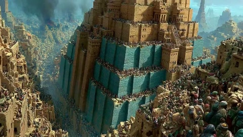 Ziggurat Sky Fall Destruction