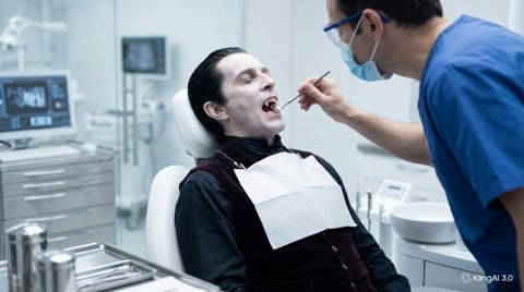 Vampire at the Dentist