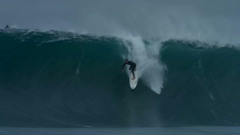 Barrel Run in Tropical Storm