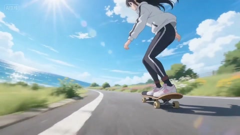 Four Seasons Skateboard Journey