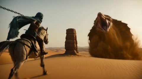 Seedance 2.0 Desert Serpent Chase — IMAX Dune Rider