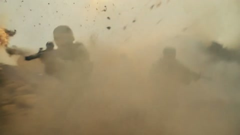 Handheld Shaky Cam Battlefield Push