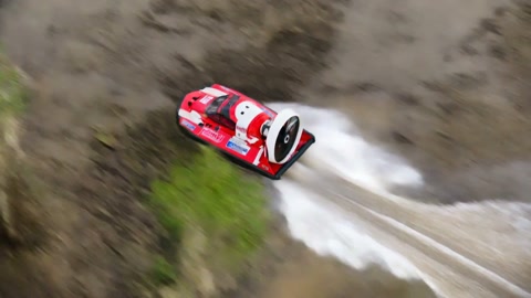 Hovercraft Racing in Louisiana Swamp