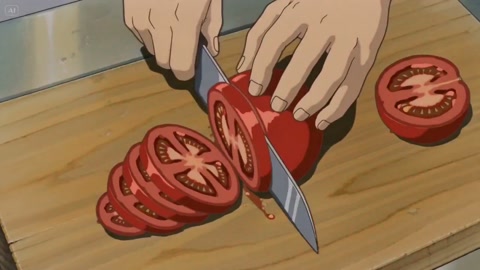 Cel-Animation Comfort Food Vibes