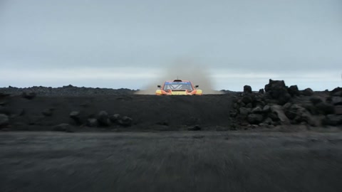 Rally Truck - Icelandic Lava Field