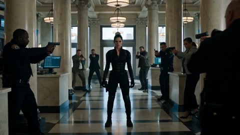 Cinematic Bank Heist Battle