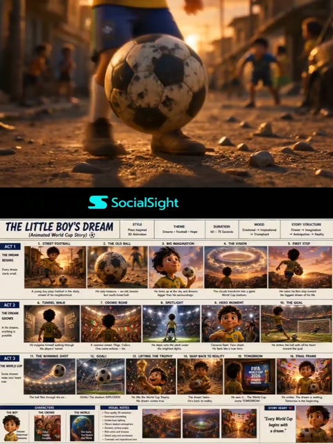 World Cup Dream - Animated Story