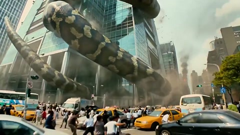 Giant Snake vs Taipei 101 - Hyper Realistic Disaster