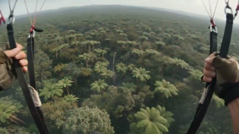 POV Paragliding Prehistoric
