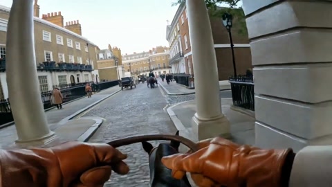 POV Horse Ride Through Historic London