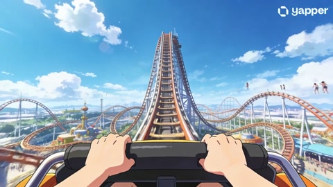 Rollercoaster POV Drop