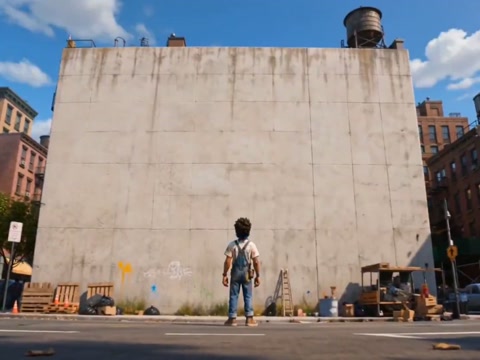 Muralist Storyboard Animation
