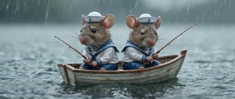Two Mice Fishing Discussion