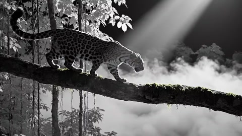 Clouded Leopard ProWls Mossy Branch
