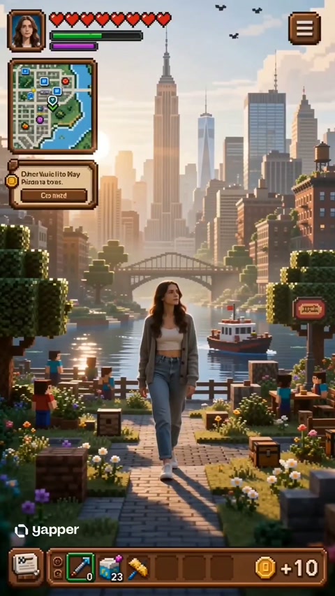 Human in Pixel RPG World