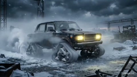 Post Apocalyptic Monster Truck