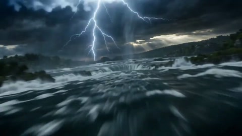 Power Waterfall VFX FPV