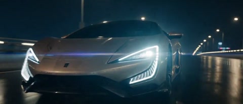 Asian Model Luxury Car Commercial