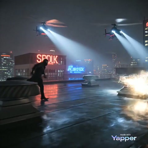 Bullets, Rain, and Rooftop Shadows