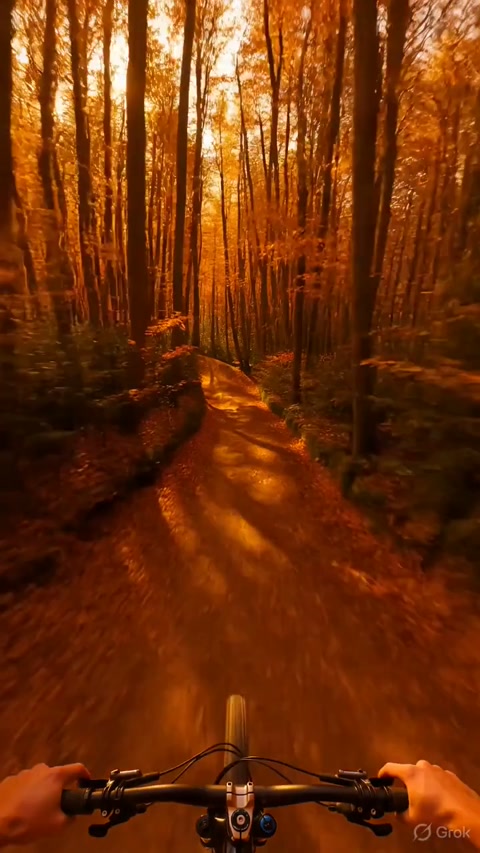 POV Mountain Bike Forest Ride