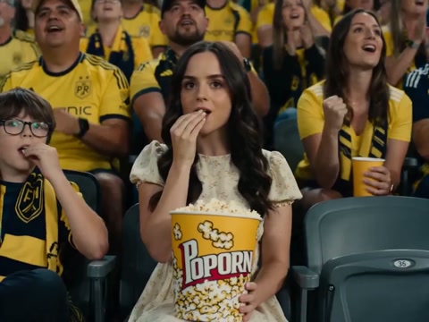 Football Stadium Girl