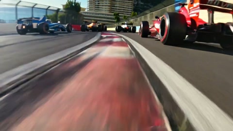 Dynamic High Speed FPV Formula 1 Monaco