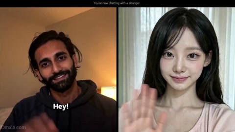 Omegle Split Screen Conversation