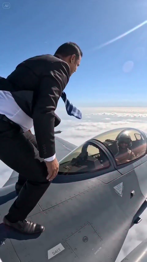 F-16 Fighter Wing Backflip Stunt