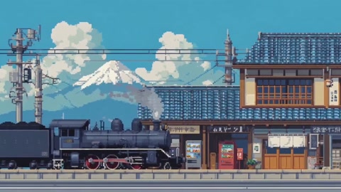 Train Passing By