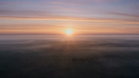 Empty Landscape to City Assembly Timelapse