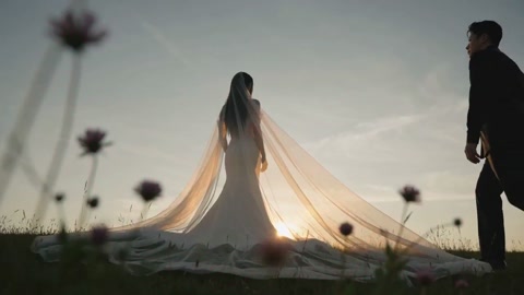 Wedding Photography Golden Hour
