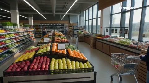 Quiet Grocery Store Cinematic