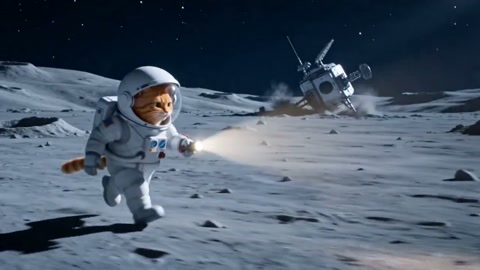 Cat Astronaut vs Alien Queen First Contact