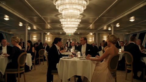 Giant Creature Under Cruise Ship
