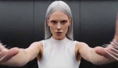 High Fashion Sci-Fi Product Advertisement