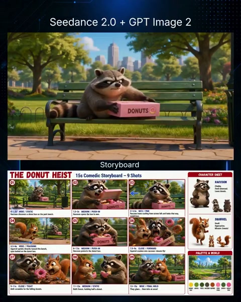 The Donut Heist 3D Animated Short