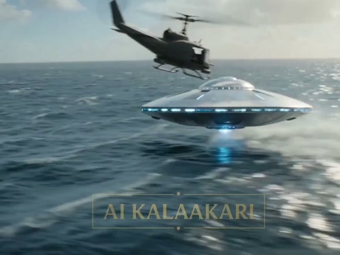 Megalodon vs Flying Saucer