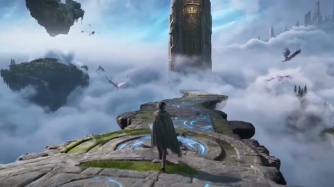 Mage on Sky Islands