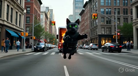 John Wick If He Was a Cat
