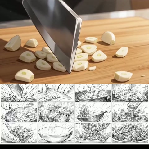 Anime Cooking Seedance