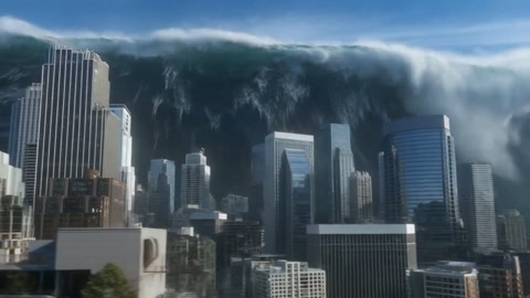 Epic Tsunami Coastal Destruction