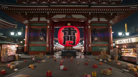 Sensoji Gate Transformation