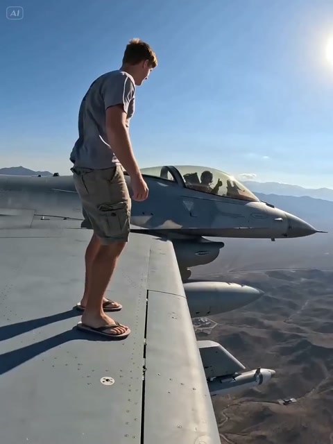F16 Wing Stunt