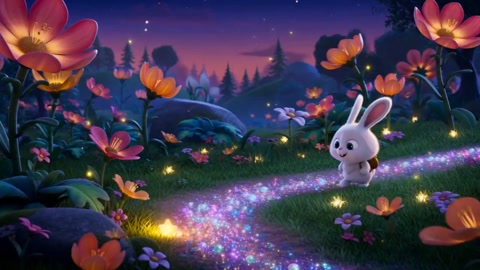 Cute Bunny Star Adventure