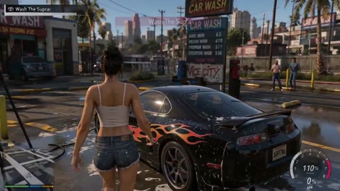 Gta 6 Luna Wash Supra