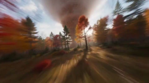 Autumn Leaves Tornado